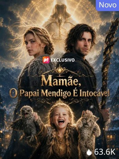 Capa da minissérie Mamãe, o Papai Mendigo e Intocável