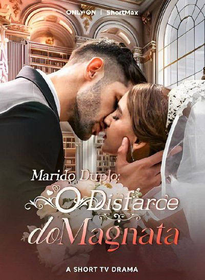 Capa da minissérie Marido Duplo o Disfarce do Magnata