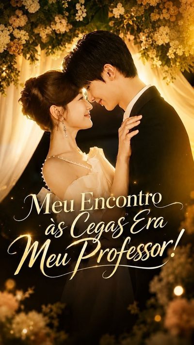 Capa da minissérie Meu Encontro Ás Cegas Era Meu Professor