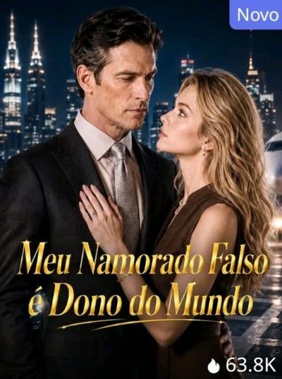 Capa da minissérie Meu Namorado Falso É Dono do Mundo