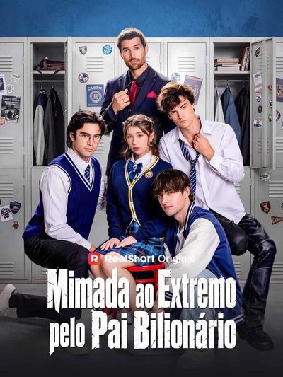 Capa da minissérie Mimada ao Extremo Pelo Pai Bilionário -