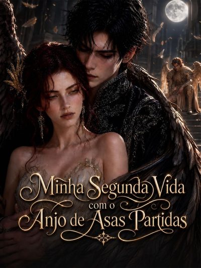 Capa da minissérie Minha Segunda Vida com o Anjo de Asas Partidas -