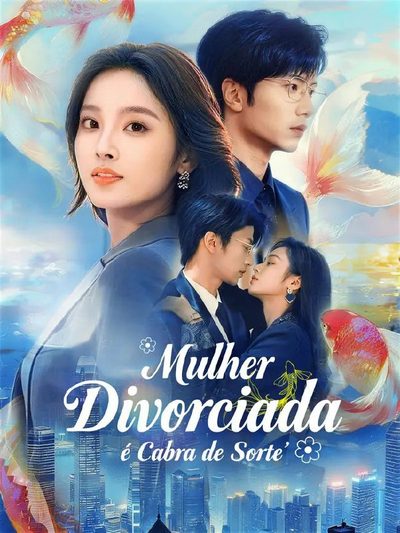 Capa da minissérie Mulher Divorciada É Cabra de Sorte 🫰🏼