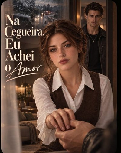 Capa da minissérie Na Cegueira Eu Achei o Amor