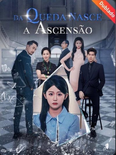 Capa da minissérie Na Queda Nasce a Ascensão - Dublado