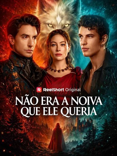 Capa da minissérie 🌟 Não Era a Noiva que Ele Queria