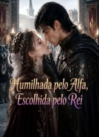 Capa da minissérie Não Luna Compartilha Seu Alfa Humilhada Pela Alfa, Escolhida Pelo Rei