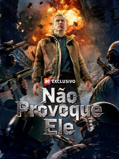 Capa da minissérie Não Provoque Ele