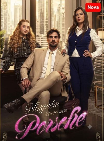 Capa da minissérie Ninguem Toca no Meu Porsche - Brasileira