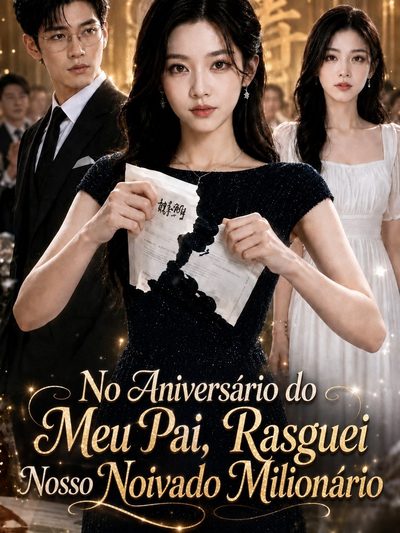 Capa da minissérie No Aniversário do Meu Pai, Rasguei Nosso Noivado Milionário