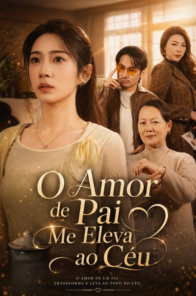 Capa da minissérie O Amor de Pai Me Eleva ao Céu MEU PAI NÃO ME ESQUECEU