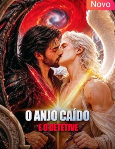 Capa da minissérie O Anjo Caído e o Detetive