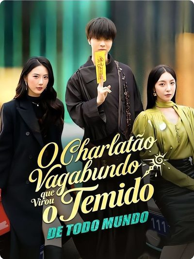 Capa da minissérie O Charlatão Vagabundo que Dublado