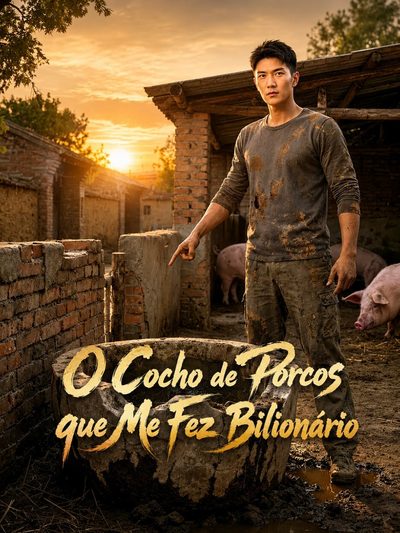 Capa da minissérie O Cocho de Porcos que Me Fez Bilionário