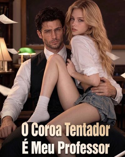 Capa da minissérie O Coroa Tentador É Meu Professor