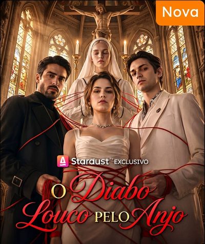Capa da minissérie O Diabo Louco Pelo Anjo