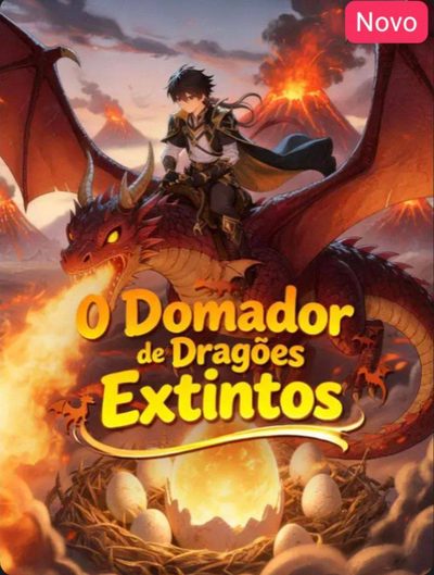 Capa da minissérie O Domador de Dragões Extintos