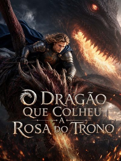 Capa da minissérie O Dragão que Colheu a Rosa do Trono