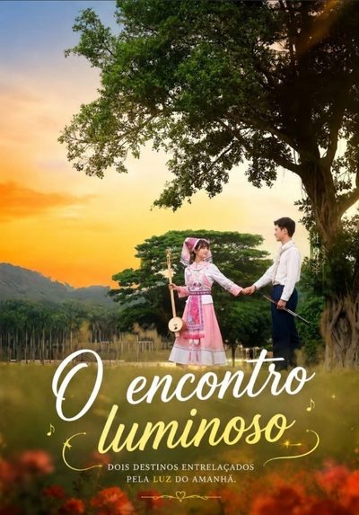Capa da minissérie O Encontro Luminoso