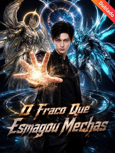 Capa da minissérie O Fraco que Esmagou Mechas