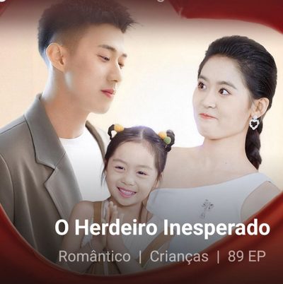 Capa da minissérie O Herdeiro Inesperado 🫴