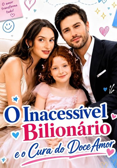 Capa da minissérie O Inacessivel Bilionario e o Cura do Doce Amor