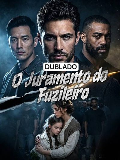 Capa da minissérie O Juramento do Fuzileiro -