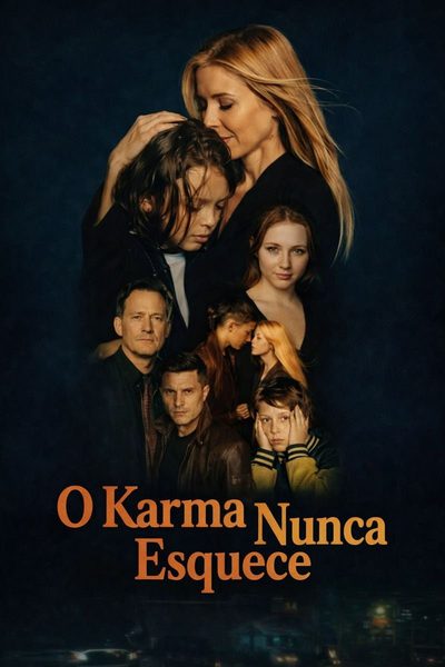 Capa da minissérie O Karma Nunca Esquece