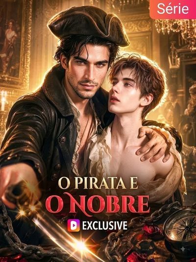 Capa da minissérie O Pirata e o Nobre - LGBT BL �️‍�