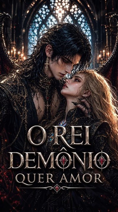 Capa da minissérie O Rei Demônio Quer Amor