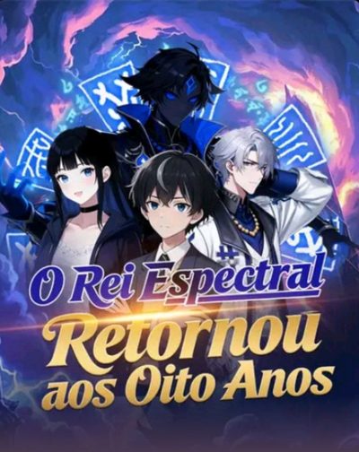 Capa da minissérie O Rei Espectral Retornou Aos Oito Anos