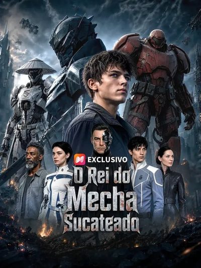 Capa da minissérie O Rei Mecha Sucateado