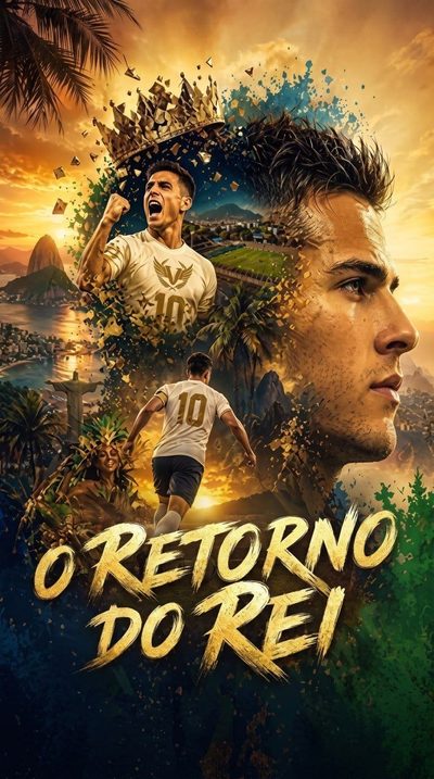 Capa da minissérie O Retorno do Rei