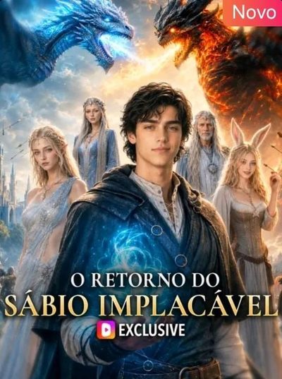 Capa da minissérie O Retorno do Sábio Implacável