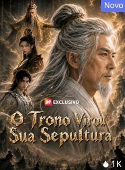 Capa da minissérie O Trono Virou Sua Sepultura