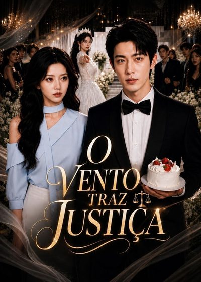 Capa da minissérie O Vento Traz Justiça