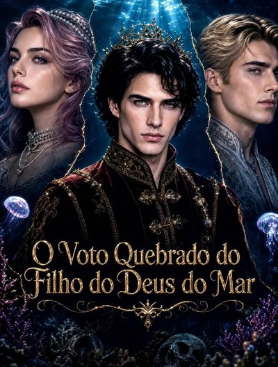 Capa da minissérie O Voto Quebrado do Filho do Deus do Mar