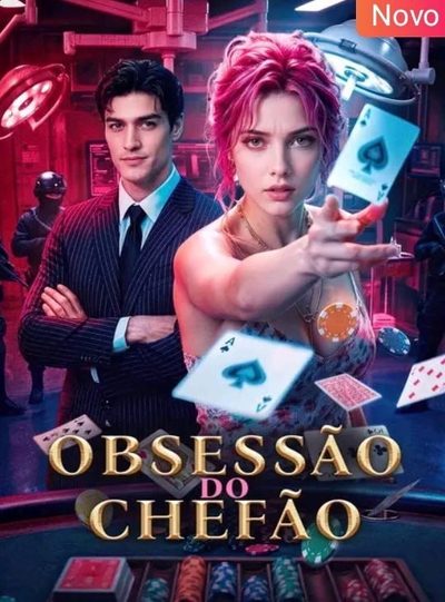 Capa da minissérie Obsessão do Chefão