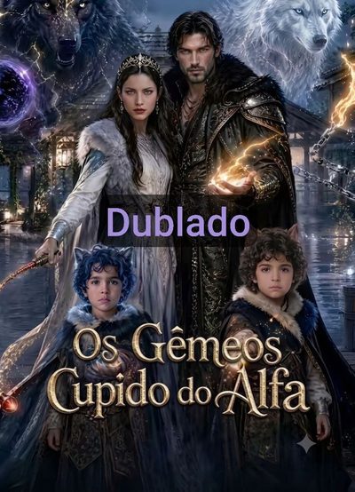 Capa da minissérie Os Gêmeos Cupidos do Alfa