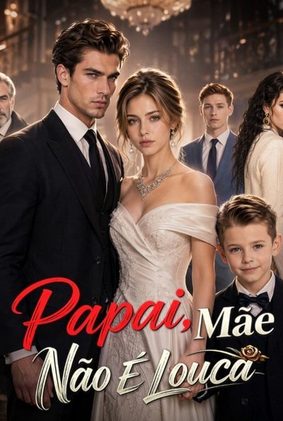 Capa da minissérie Papai, a Mãe Não É Louca -