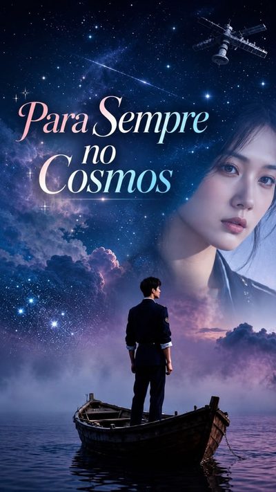 Capa da minissérie Para Sempre no Cosmos