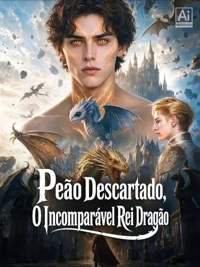 Capa da minissérie Peão Descartado o Incomparável Rei Dragão