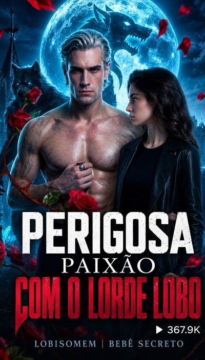 Capa da minissérie Perigosa Paixão com o Lorde Lobo