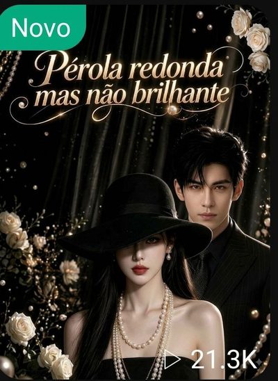 Capa da minissérie Pérola Redonda Mas Não Brilhante -
