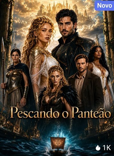 Capa da minissérie ☄️ Pescando o Panteão