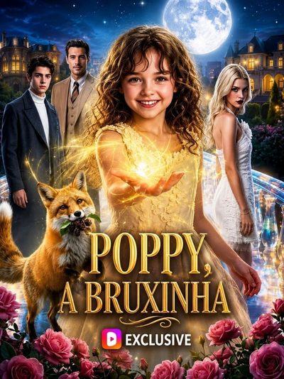 Capa da minissérie Poppy, a Bruxinha