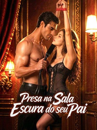 Capa da minissérie Presa na Sala Escura do Seu Pai