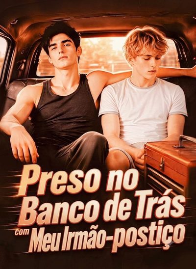 Capa da minissérie Preso no Banco de Trás com Meu Irmão-postiço �����