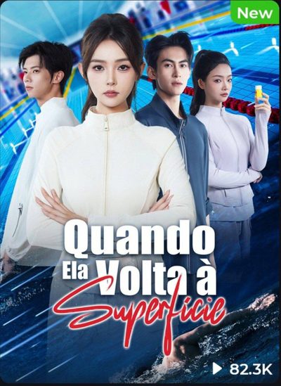 Capa da minissérie Quando Ela Volta à Superfície 🫰🏼