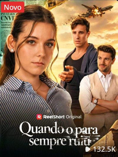 Capa da minissérie Quando o para Sempre Ruiu -